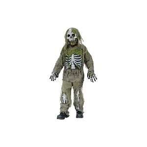  Halloween Costume Skeleton Zombie Costume   Child Size 4 6 
