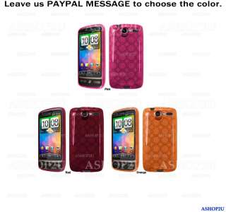 Soft Crystal Gel Case Cover for HTC Desire Bravo G7  