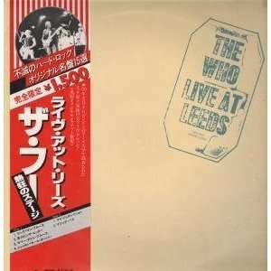  LIVE AT LEEDS LP (VINYL) JAPANESE POLYDOR WHO Music