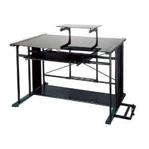  Dainolite DCT 926 BGL BK Computer Table in Black and Black DCT 