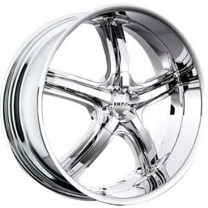 Boss 333 22x9 Chrome Wheel / Rim 5x4.5 with a 12mm Offset and a 82.80 