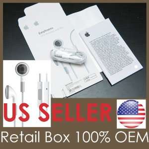  Apple OEM Headset iPhone 4G Remote Earbud iPod iTouch iPad 
