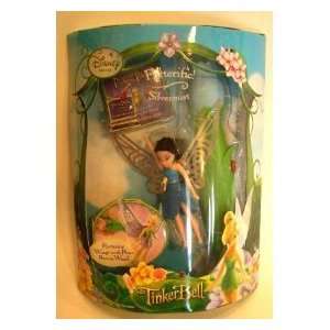  Fairies Flitterific Silvermist with Pixie Power Wand Toys & Games