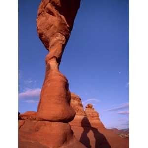  Delicate Arch Implied with Moon, Arches National Park 