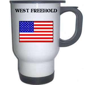  US Flag   West Freehold, New Jersey (NJ) White Stainless 