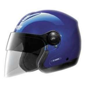   : NOLAN N42 CAY BLUE NCOM XS MOTORCYCLE Open Face Helmet: Automotive