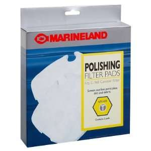  Marineland Polish Filter Pad C360 2 Pack: Pet Supplies