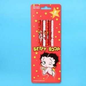   : Pencil 6 Pack Betty Boop 3Assorted Twn Stationery: Everything Else