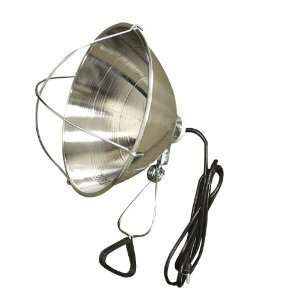 Voltec 08 00032 18/2 SJTW 10 Inch Shade Brooder Lamp, 6 Foot, Aluminum 