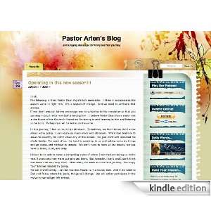  Pastor Arlens Blog: Kindle Store