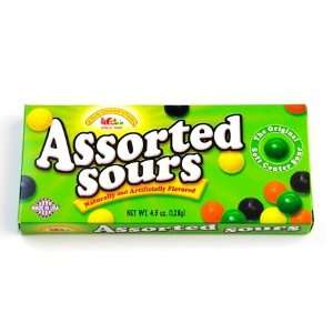 Assorted Sours Theater Box: 12 Count: Grocery & Gourmet Food