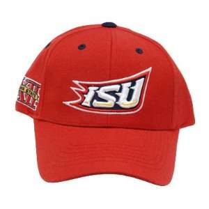   IOWA STATE CYCLONES ISU CY BIG 12 RED WOOL HAT CAP: Sports & Outdoors