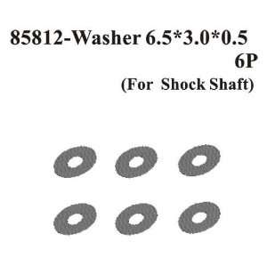  Washer6.5x3.0x0.5(for Shock Shaft) 6pcs