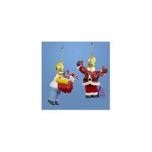   of 36 Homer Simpson Christmas Figure Ornaments 3.5: Home & Kitchen