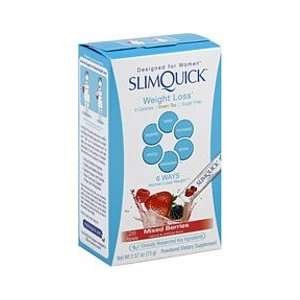  Slimquick Weight Loss Packets Mixed Berry 26: Health 