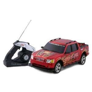  Ford Explorer 1:10 RC Truck Red: Toys & Games