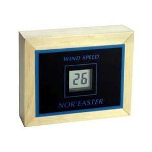   Wind Speed Instrument with LCD display for up to 100  MPH Winds: Home