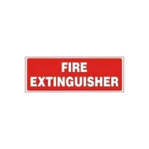  FIRE EXTINGUISHER Sign   5 x 14 .040 Aluminum: Home 