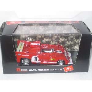    Bell 1000Km Monza 1975 1:43 Scale Die Cast in Red: Everything Else
