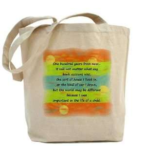  100 Years Inspirational Tote Bag by CafePress: Beauty