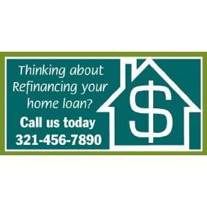    3x6 Vinyl Banner   Refinancing Your Home Loan: Everything Else