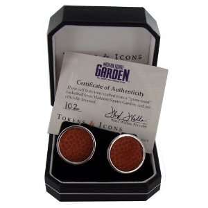  Madison Square Garden Game Used Basketball Cuff Links 9MSG 