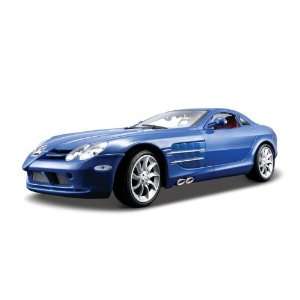   18 Scale Metallic Blue Mercedes Benz SLR McLaren: Toys & Games