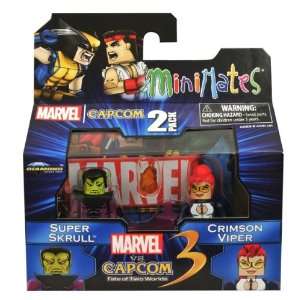   Mini Figure 2Pack Super Skrull Vs. Crimson Viper: Toys & Games