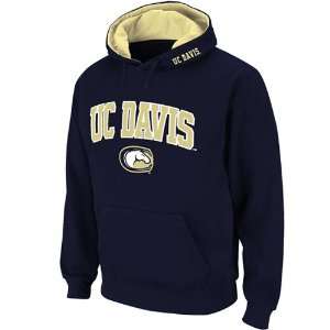 UC Davis Aggies Navy Blue Classic Twill II Pullover Hoodie 