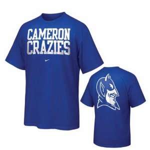   Duke Blue Devils Nike Kids Cameron Crazies T Shirt: Sports & Outdoors