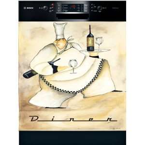 Appliance Art 11435 Appliance Art Diner Chef Dishwasher Cover:  