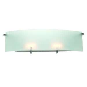  Lite Source LS 1176 Zorita Wall Sconce, Curved Glass Shade 