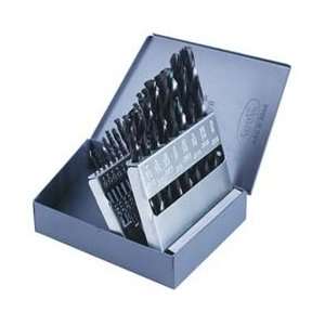  Value 21pc 1/16 3/8 118d Hss Blk Jobber Drill Set