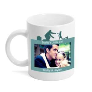  Daddys Little Girl Personalized Photo Mug 