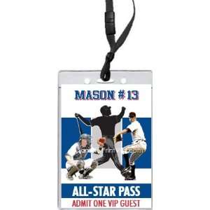  Texas Rangers Colored All Star Pass Invitation