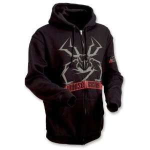    Moose Agroid Zip Up Hoody, Black, Size: Md, 3050 1265: Automotive