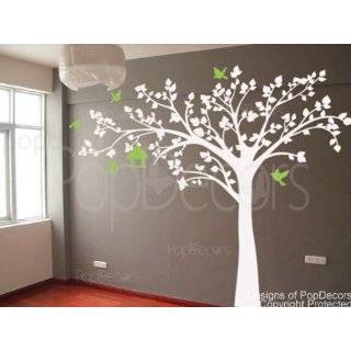 Authentic Only from PopDecors Big tree with love birds(100 W)   Wall 
