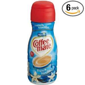 Coffeemate Liquid, French Vanilla, 16 Ounce (Pack of 6):  