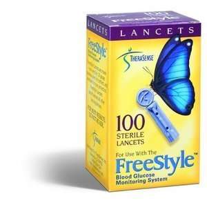   Free Style 100ct   Abbott Diabetes 13001: Health & Personal Care