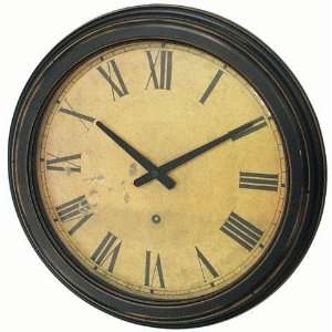  Timepiece Distressed Case Resin Wall Clock: Home & Kitchen