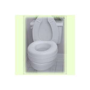   Plastic Toilet Seat Riser, White 522 1508 1900: Health & Personal Care