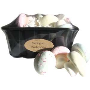   Loris Bulk Pastel Meringue Mushrooms Packed in Plastic Tills, 5 Ounce