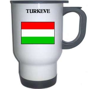  Hungary   TURKEVE White Stainless Steel Mug: Everything 