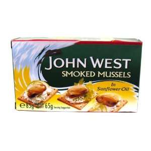 John West Smoked Mussels in Oil 85g  Grocery & Gourmet 