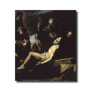    The Martyrdom Of St Andrew 1628 Giclee Print: Home & Kitchen