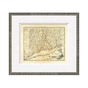  Connecticut 1795 Framed Giclee Print: Home & Kitchen