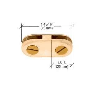  CRL Brass 180 Degree Inline Display Connector by CR 