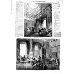  1845 OFFICES BOARD TRADE PRESIDENTS ROOM FINE ART