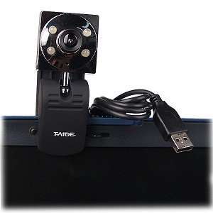  300K USB PC Web Camera with LED Lights: Electronics