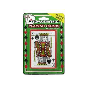  24 Packs of Plastic coated playing cards 